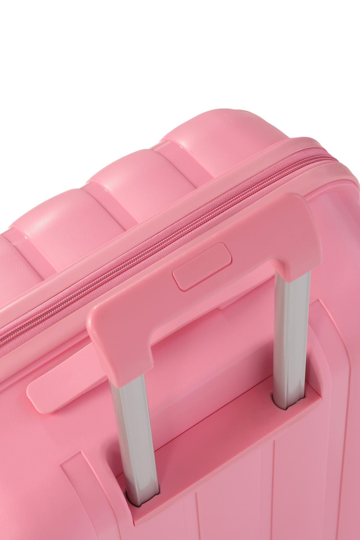 Cengiz Pakel Cengiz Pakel Policarbon 3'lü Valiz Seti - Pembe - 241MC305S