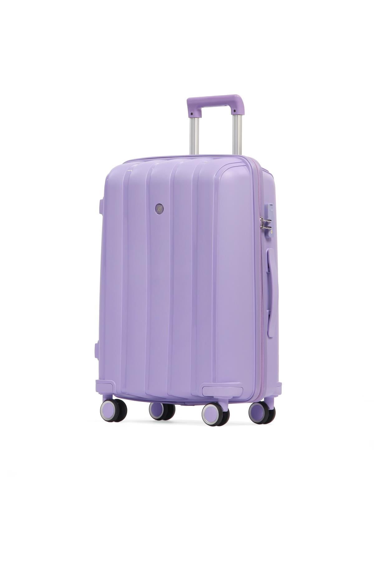 Cengiz Pakel Cengiz Pakel Policarbon 3'lü Valiz Seti - Lila - 241MC305S