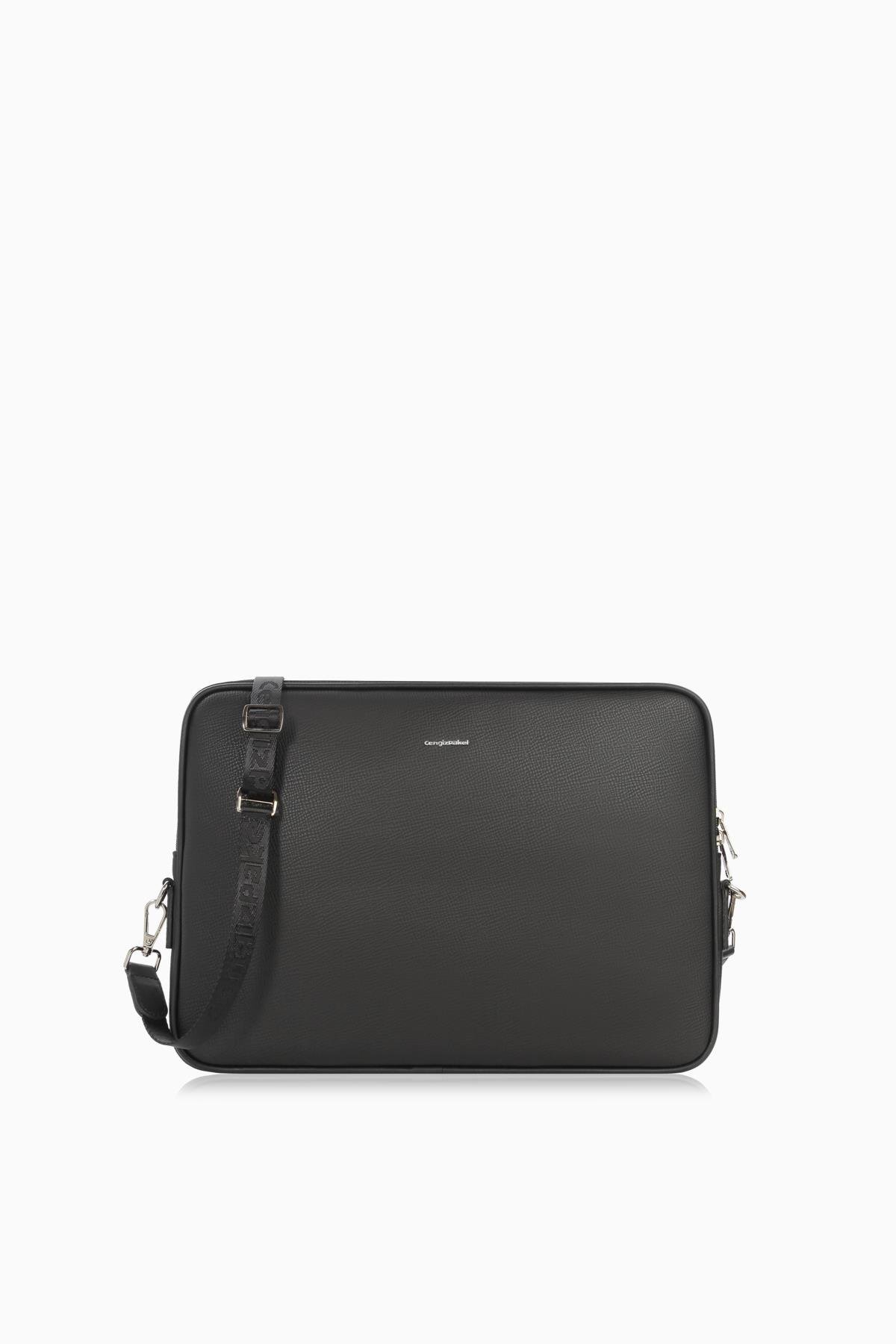Cengiz Pakel Cengiz Pakel Unisex Laptop Çantası - 7482 - Siyah