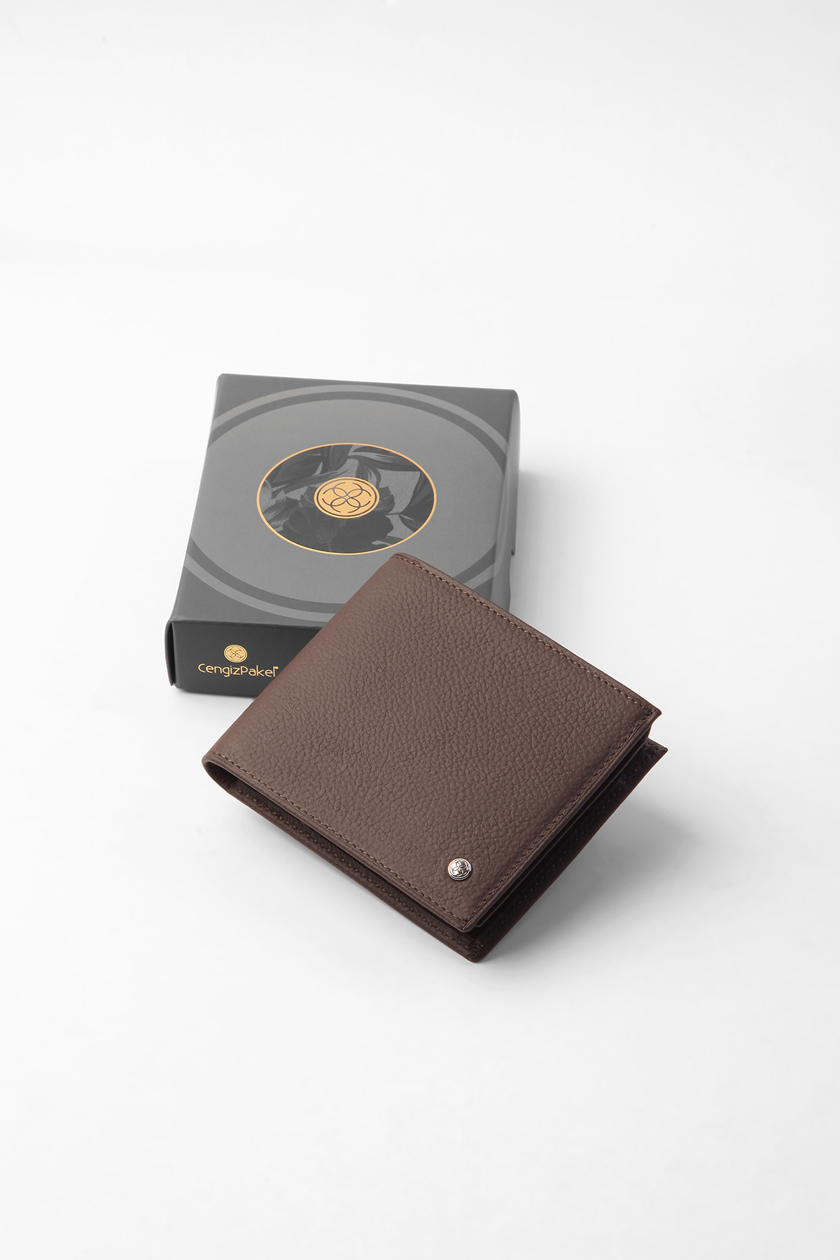Cengiz Pakel Hakiki Deri Erkek Cüzdan 27458-Kahve - Sevgililer Günü Hediyesi - Cengiz Pakel