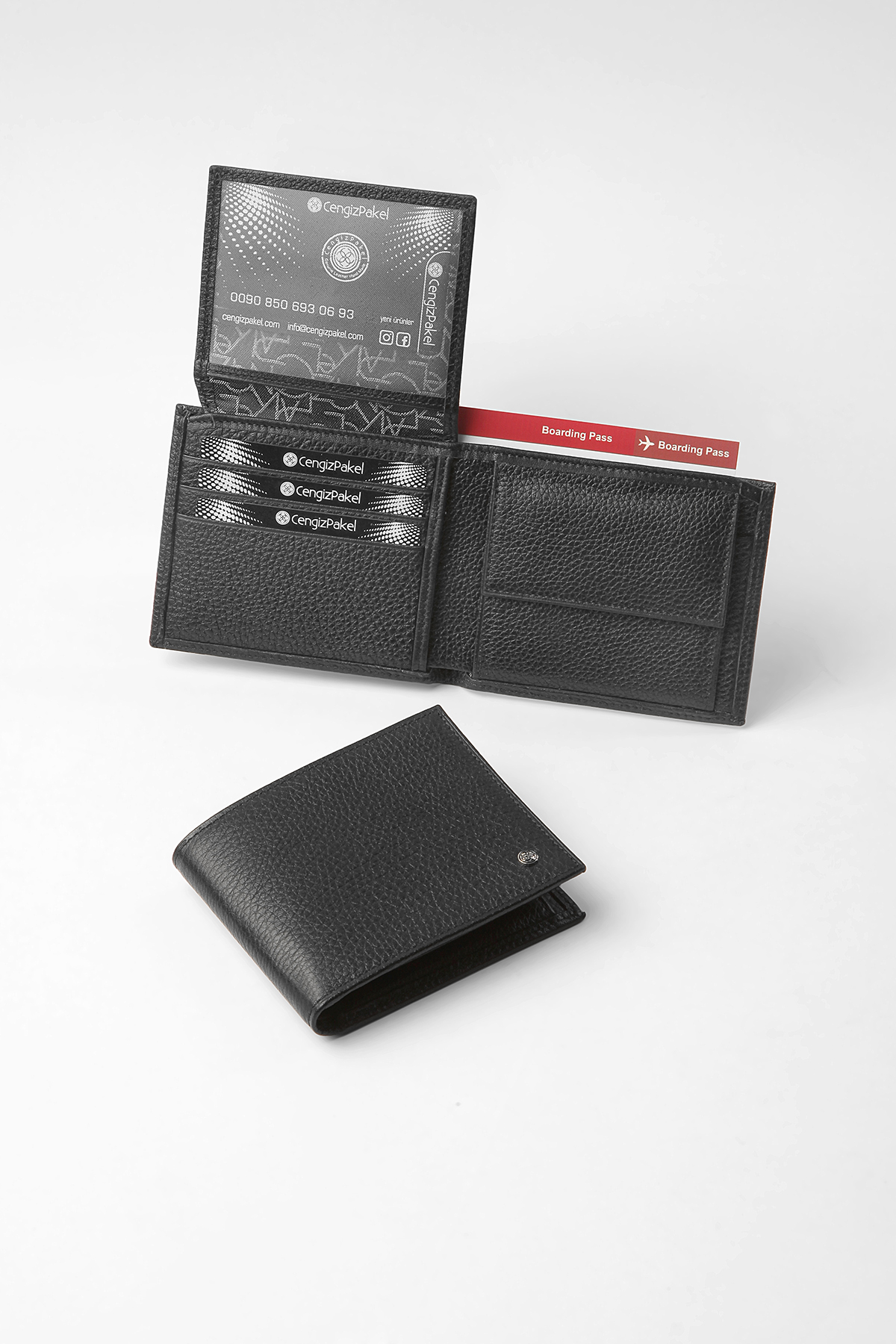 Cengiz Pakel Hakiki Deri Erkek Cüzdan 27458-Siyah - Sevgililer Günü Hediyesi - Cengiz Pakel
