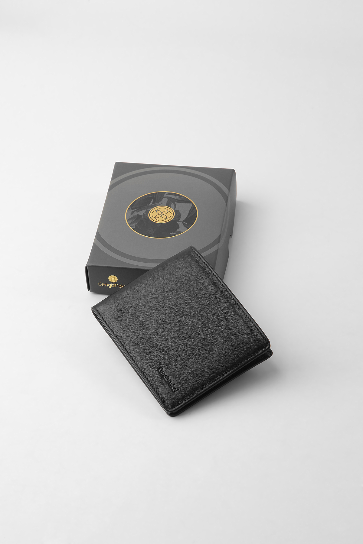 Cengiz Pakel Hakiki Deri Erkek Cüzdan 27419-Siyah-Kırmızı - Sevgililer Günü Hediyesi - Cengiz Pakel