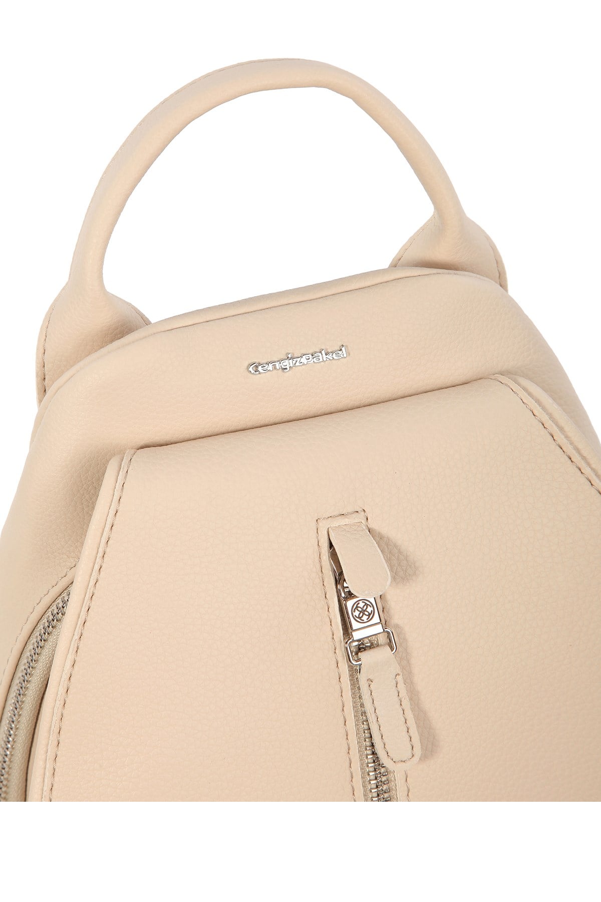 Cengiz Pakel Maddy Kadın Sırt Çantası 7261M-Bej