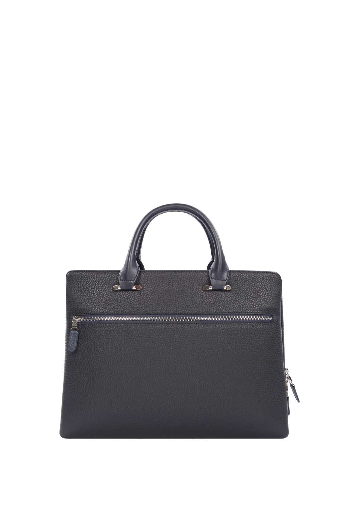 Cengiz Pakel Unisex Evrak Çantası 7284-Lacivert