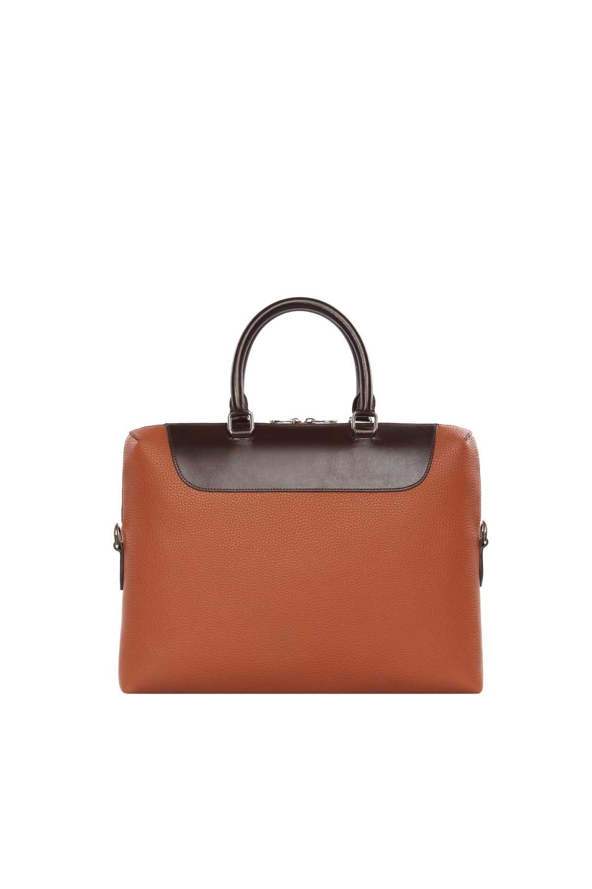 Cengiz Pakel Unisex Evrak Çantası 7303B-Taba