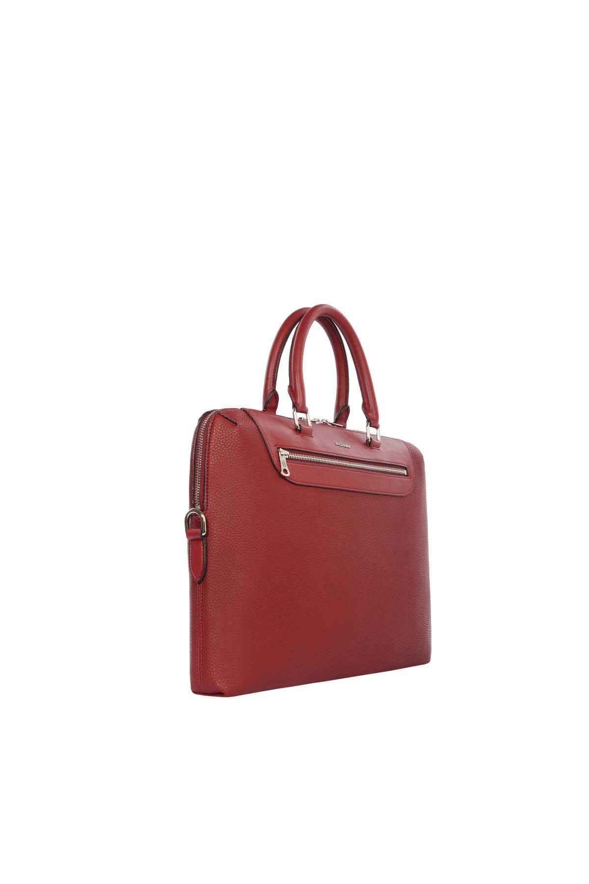 Cengiz Pakel Unisex Evrak Çantası 7303B-Bordo
