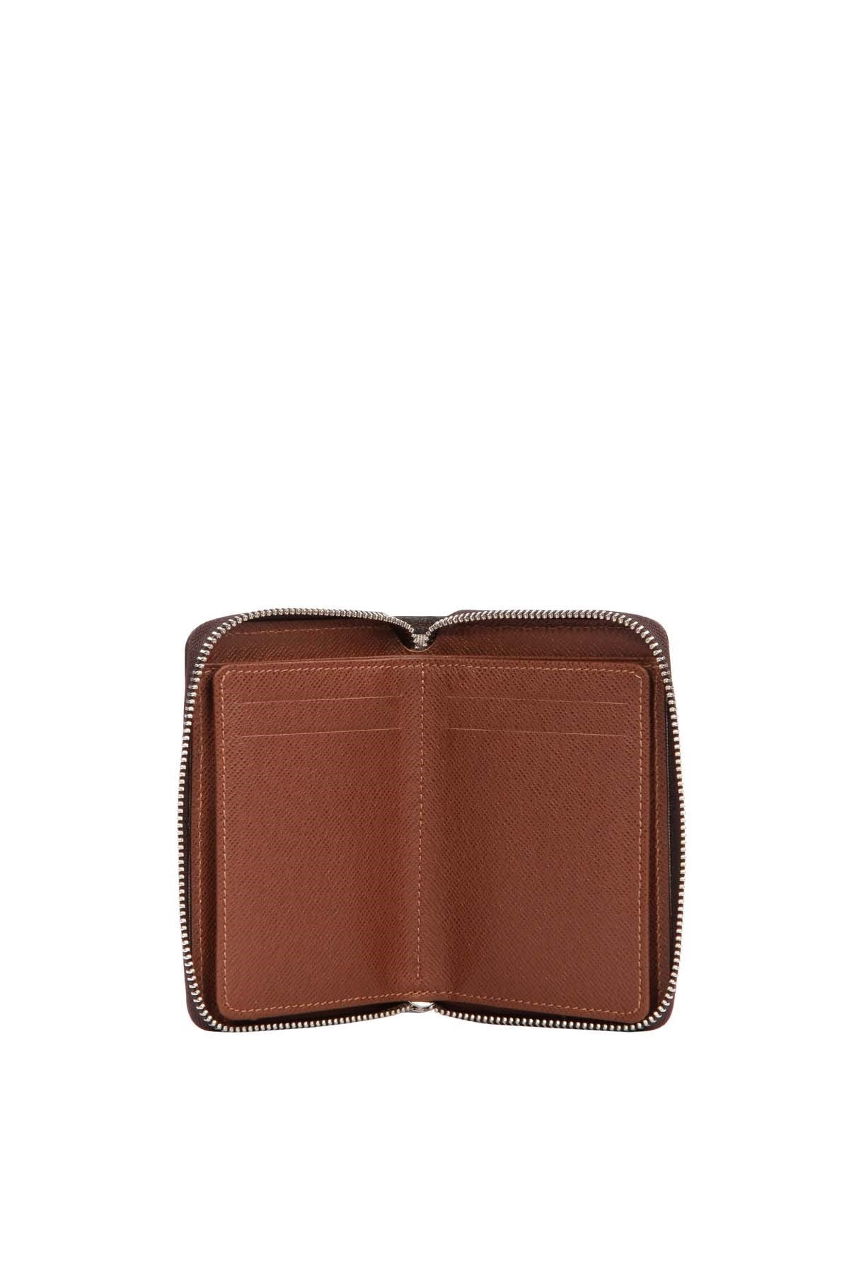 Cengiz Pakel Unisex Hakiki Deri Cüzdan 13694-Kahve-Taba