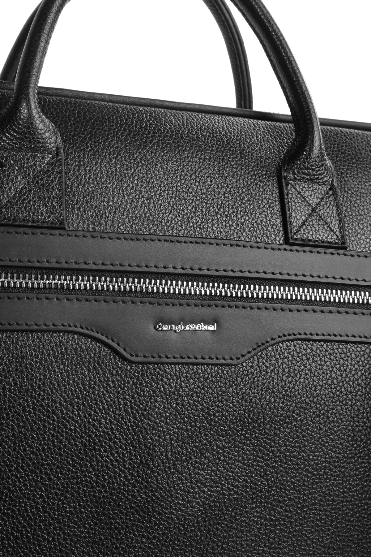 Cengiz Pakel Unisex Hakiki Deri Evrak&Laptop Çantası – 1712 - Siyah - Sevgililer Günü Hediyesi - Cengiz Pakel