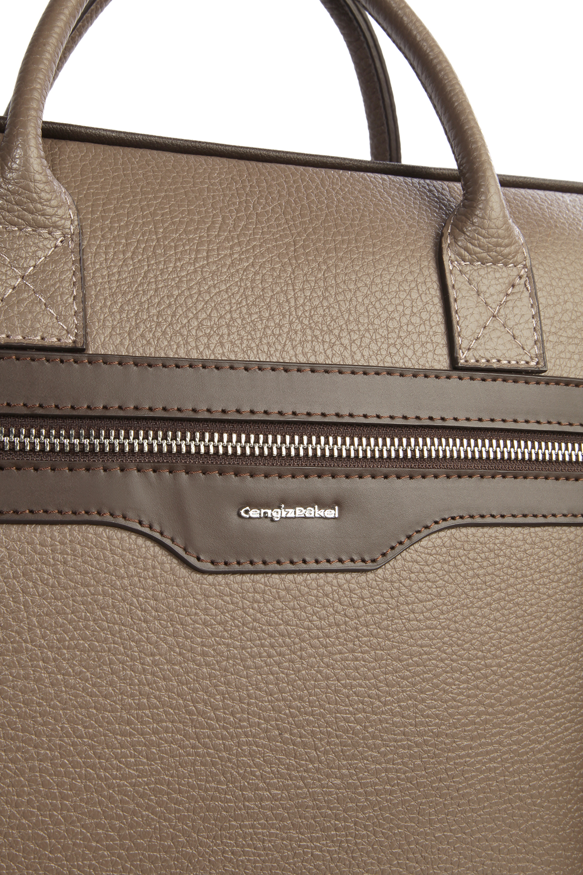 Cengiz Pakel Unisex Hakiki Deri Evrak&Laptop Çantası – 1712 - Vizon/Kahve - Sevgililer Günü Hediyesi - Cengiz Pakel