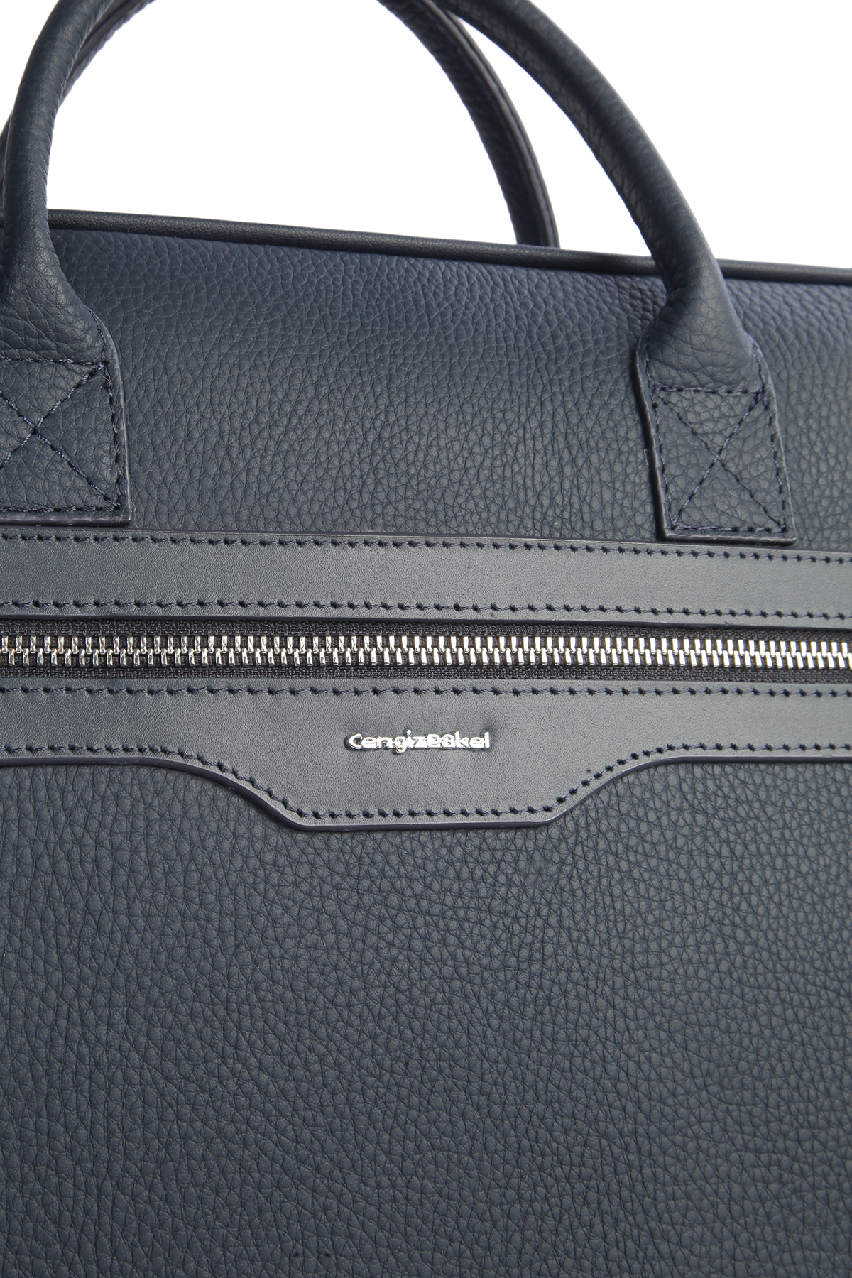Cengiz Pakel Unisex Hakiki Deri Evrak&Laptop Çantası – 1712 - Lacivert - Sevgililer Günü Hediyesi - Cengiz Pakel