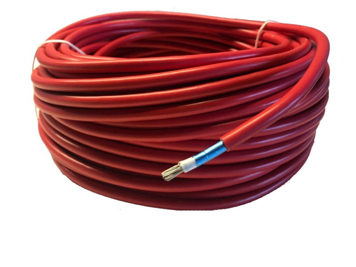 1x10 8AWG Kalaylı Ekranlı Güç Kablosu