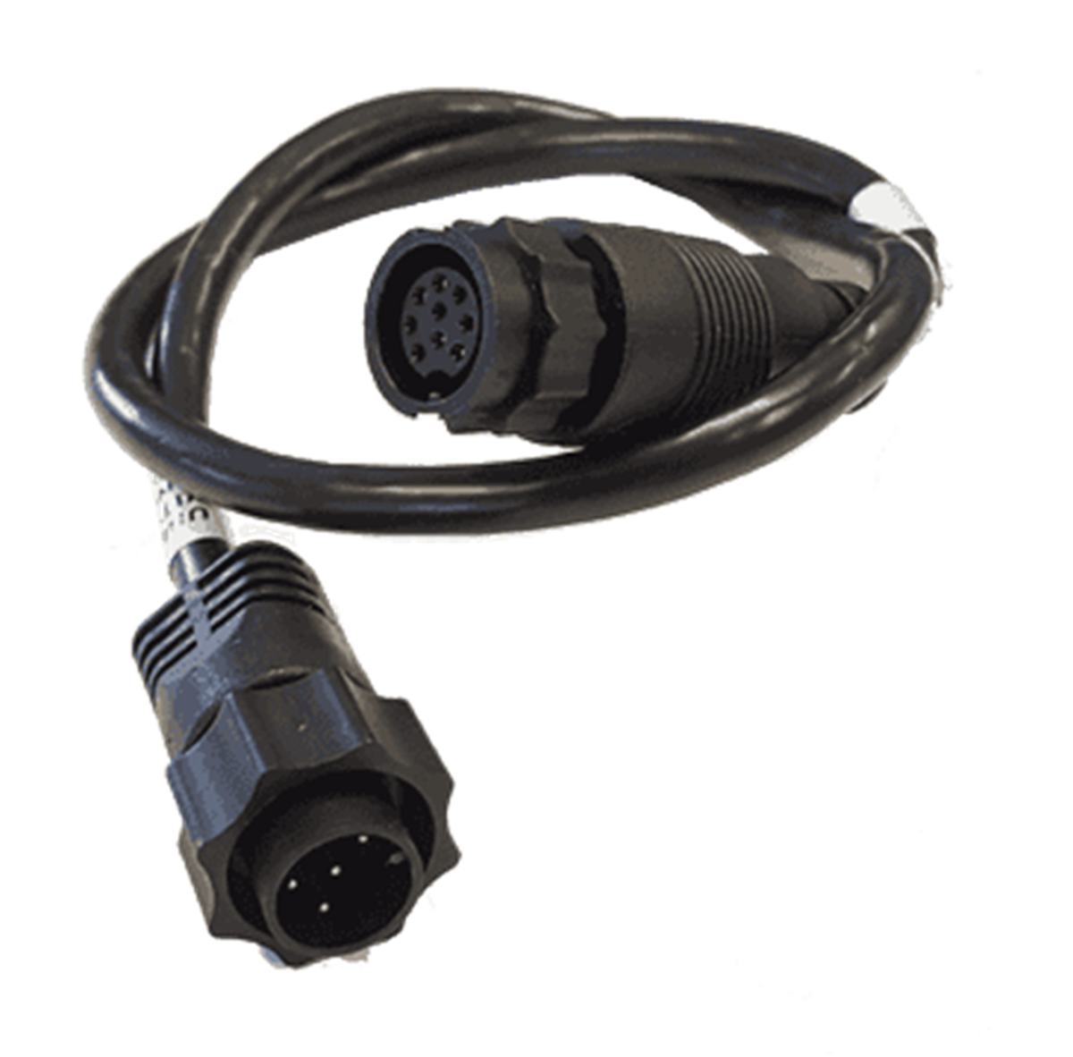 9 Pin Black Transducer To 7 Pin Blue Adapter