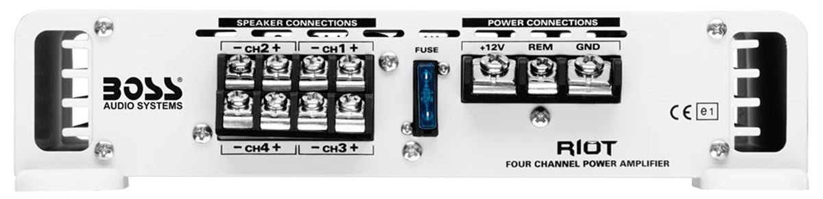 BOSS Audio Systems MR1004 400W 4 Kanal AB Amplifikatör Amfi