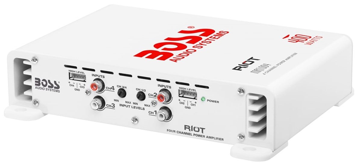 BOSS Audio Systems MR1004 400W 4 Kanal AB Amplifikatör Amfi