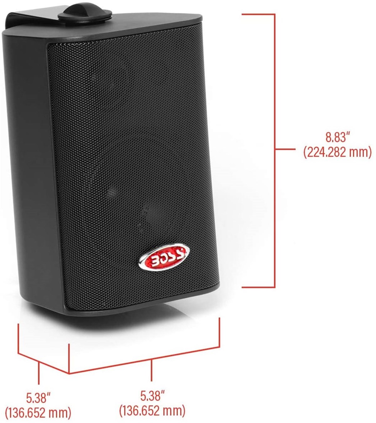 BOSS Audio Systems MR4.3B Marin Hoparlör Siyah