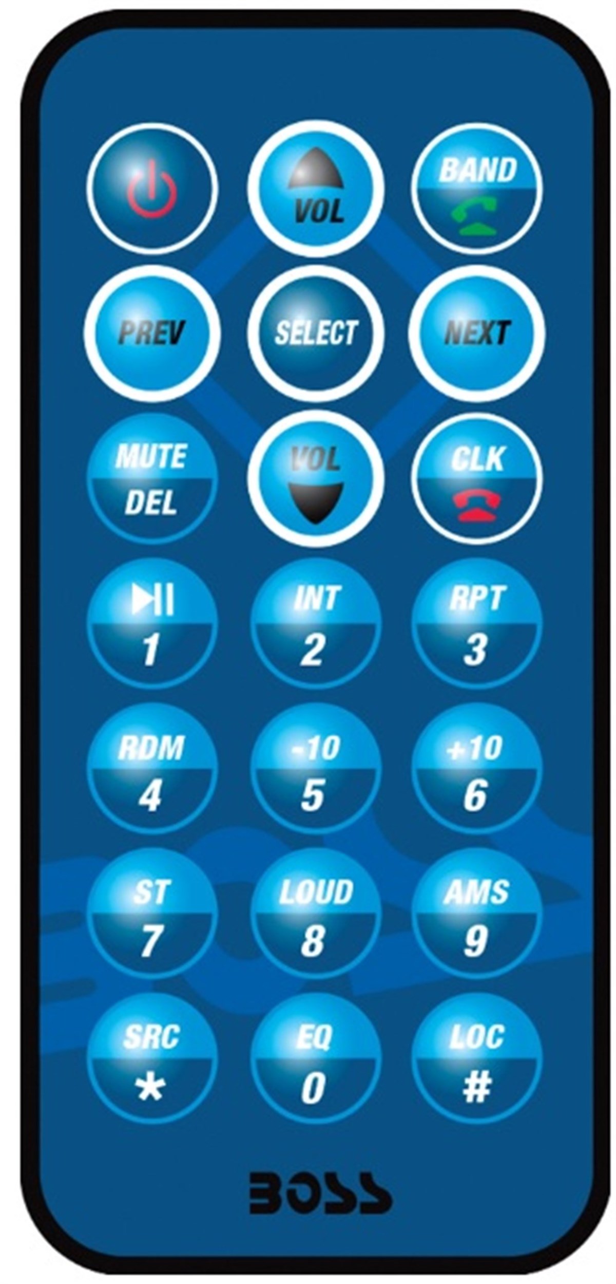 BOSS Audio Systems MR508UABS CD, USB, AUX Girişli Bluetoothlu Marin Teyp