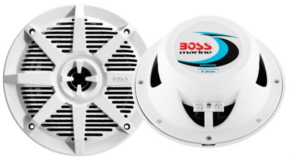 BOSS Audio Systems MR52W Marin Hoparlör Beyaz 133mm