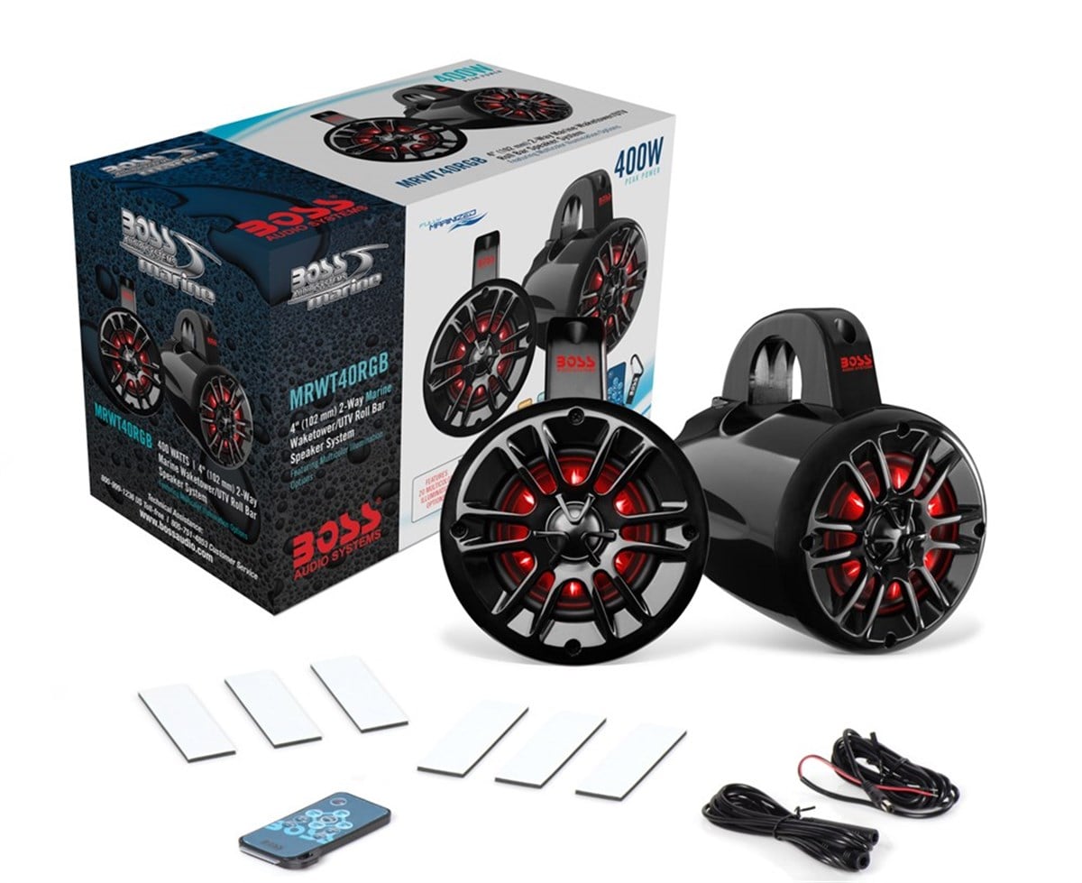 BOSS Audio Systems MRWT40RGB Waketower Marin Hoparlör