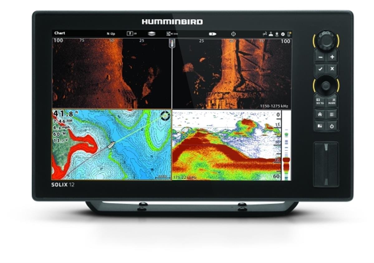 Humminbird SOLIX 12 CHIRP MEGA SI GPS BALIK BULUCU