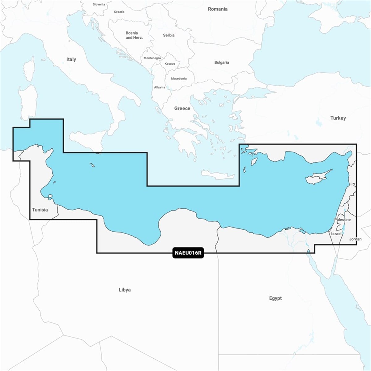 Navionics+ Harita Kartı Ege Bölgesi 