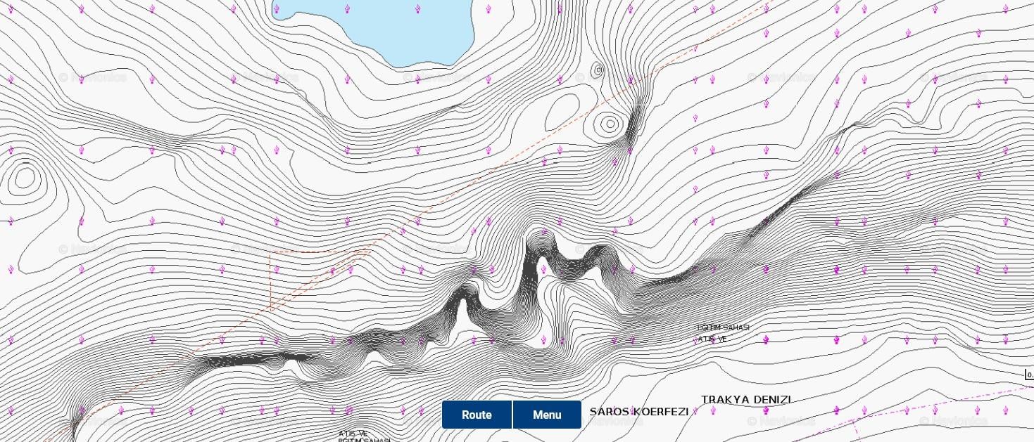 Navionics+ Tüm Türkiye Harita Kartı