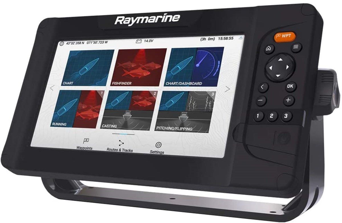 Raymarine Element 9 S Chirp Balık Bulucu GPS WIFI Ve Navionics Harita