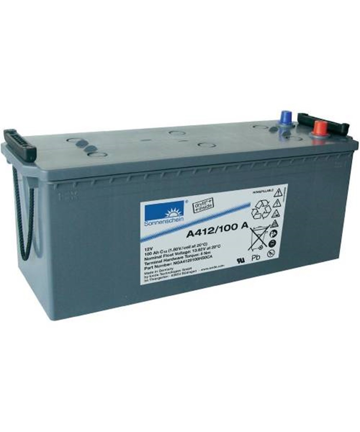 Sonnenschein 12V – A412/100A C20 120A KAPASİTELİ AKÜ