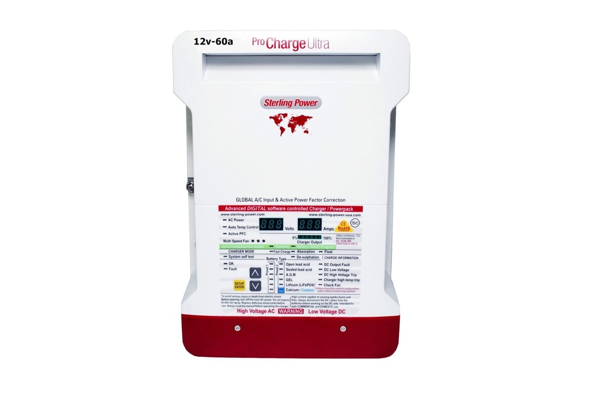 Sterling Power PCU1260  Pro Charge Ultra (Chager Redresor Akü Şarj Cihazı)
