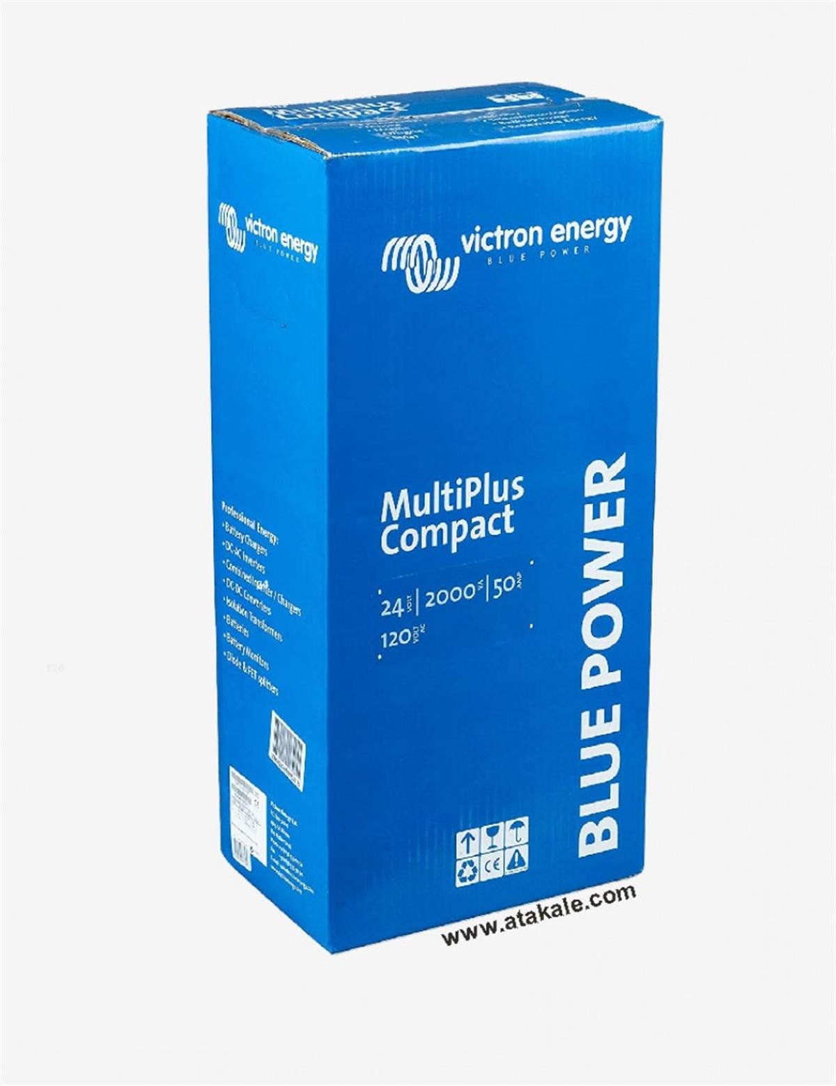 Victron Energy Multiplus Compact 2000wat 2000/24 24Volt 50A Akü Şarj Marin Solar İnvertör 30A(Aktarma Akımı)