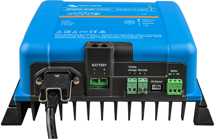 Victron energy Phoenix Smart IP43 12/30 (1+1) 12 VOLT 30 AMPER TEK ÇIKIŞLI ŞARJ CİHAZI 120-240V