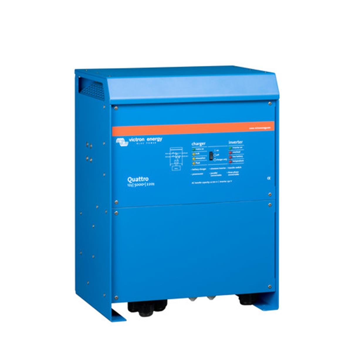 Victron Energy Quattro İnvertör / Redresör Model: 12V/5000W/200 Şarj Kapasitesi (A): 200