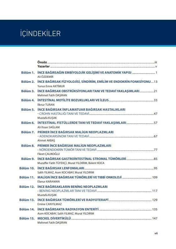 İnce Bağırsak Hastalıkları