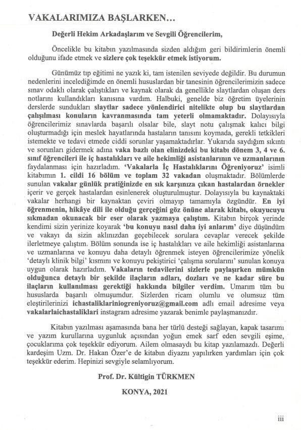 Vakalarla İç Hastalıklarını Öğreniyoruz Cilt: 1