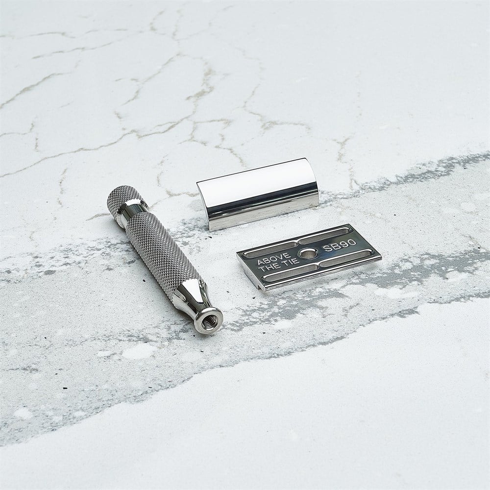 KATZE DE01 ÇEVİR-AÇ ÇİFT KENAR KLASİK TIRAŞ ALETİ