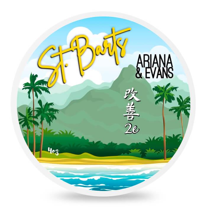 ARIANA&EVANS KASELİ ARTISAN TIRAŞ SABUNU 118ML ST.BARTS K2E