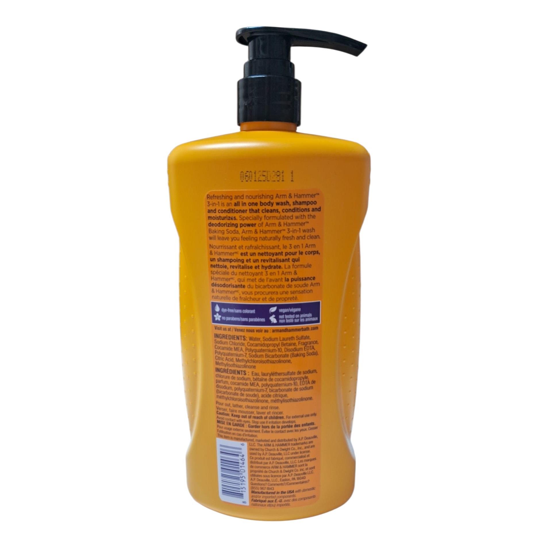 ARM HAMMER ULTRA MAX 3in1 ŞAMPUAN - SAÇ KREMİ - DUŞ JELİ 946ML COOL WATER