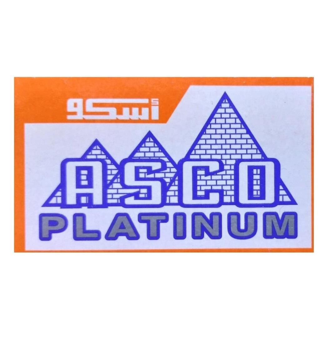ASCO PLATINUM ÇİFT KENAR TIRAŞ JİLETİ 5Lİ