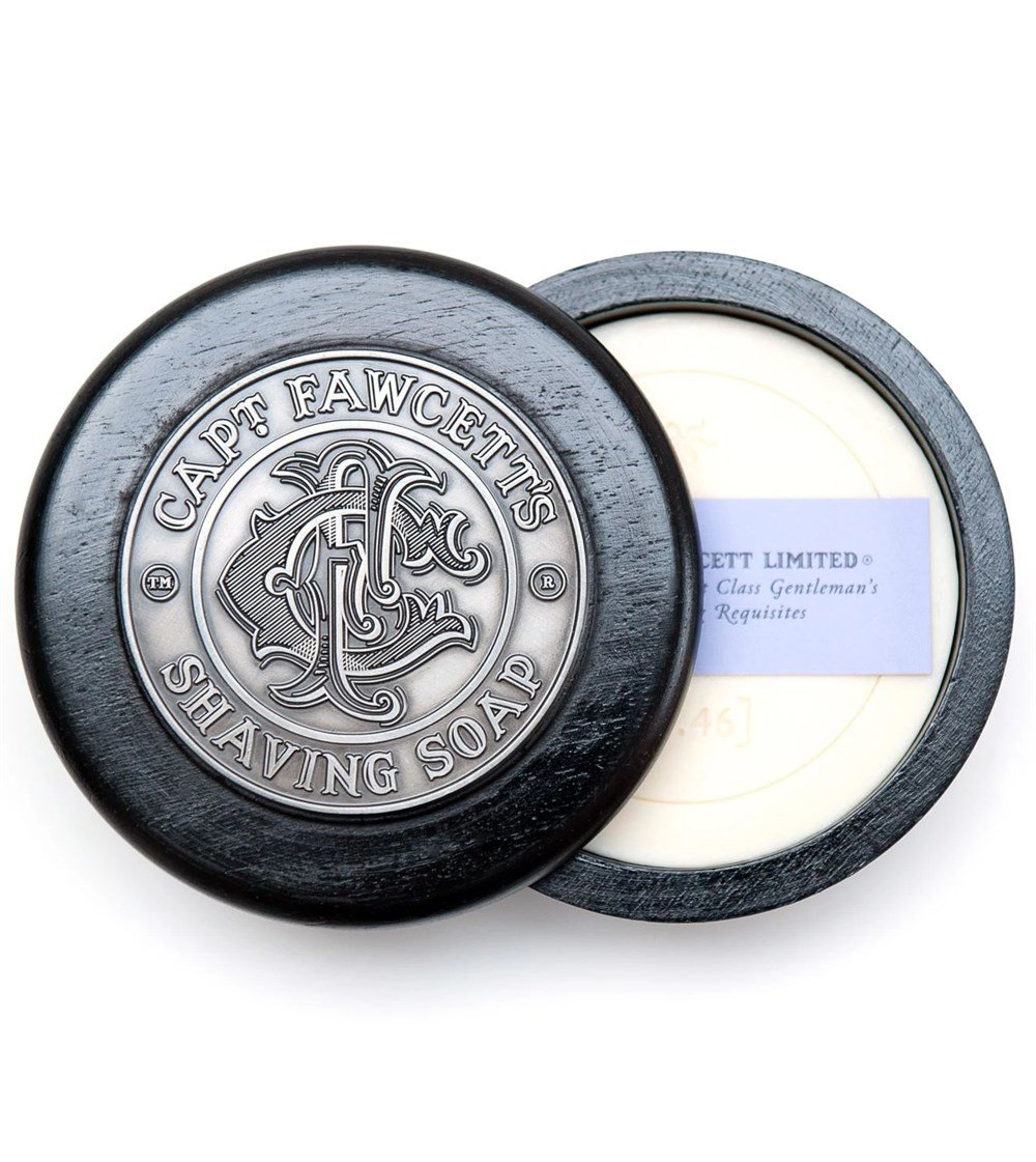 CAPTAIN FAWCETT AHŞAP KASELİ TIRAŞ SABUNU LUXURY 110GR