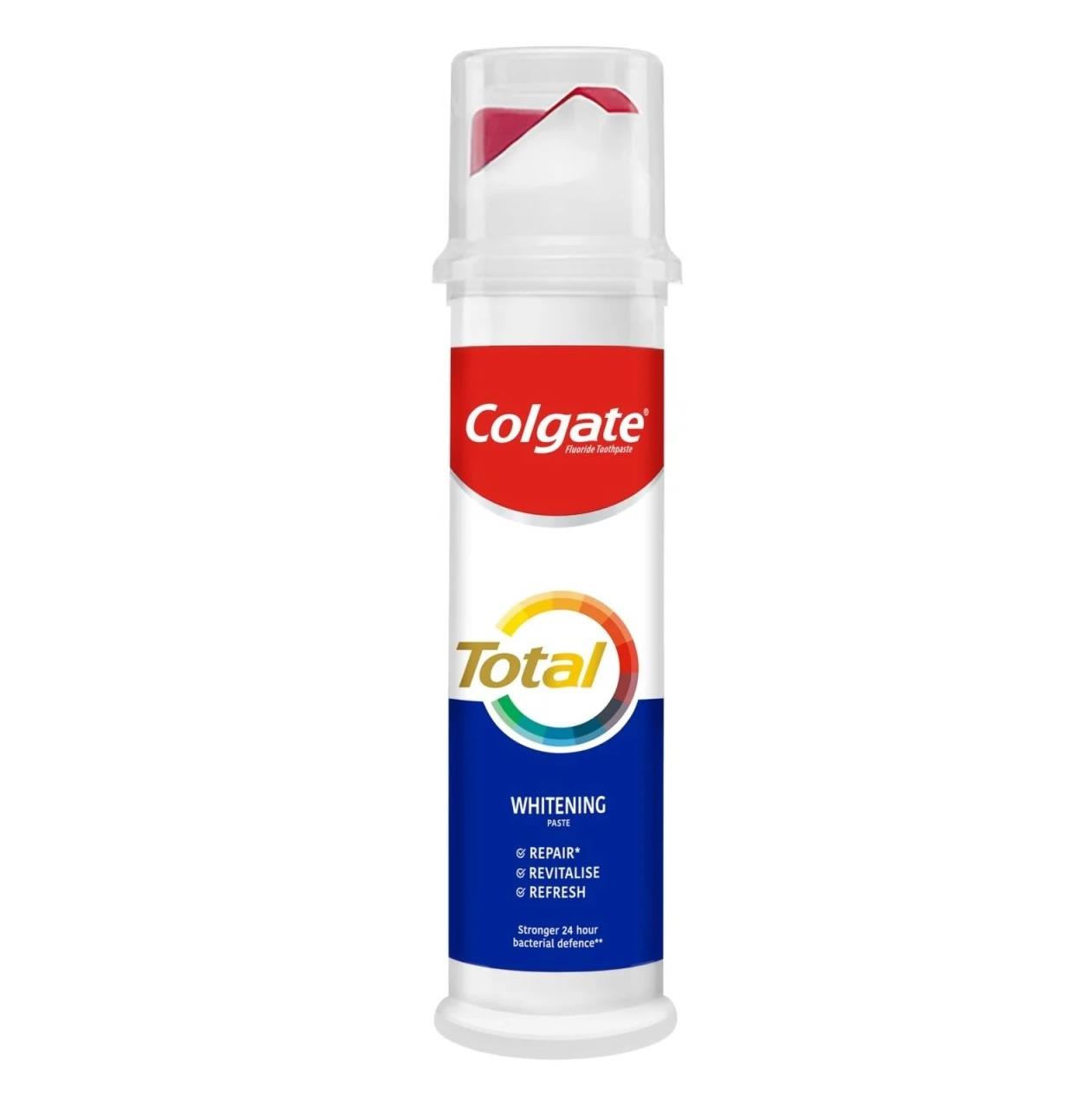 COLGATE TOTAL BEYAZLATICI POMPALI DİŞ MACUNU 100ML