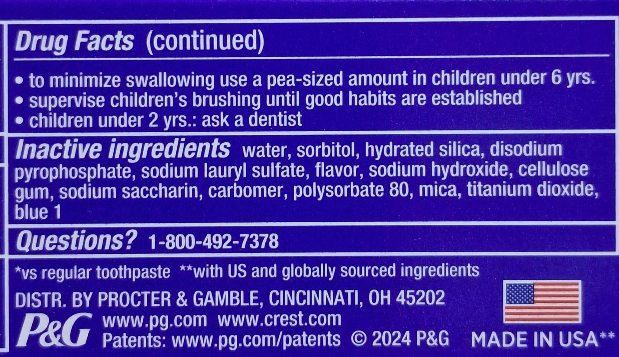 CREST 3D WHITE VIBRANT MINT BEYAZLATICI DİŞ MACUNU 65GR