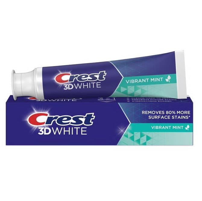 CREST 3D WHITE VIBRANT MINT BEYAZLATICI DİŞ MACUNU 65GR