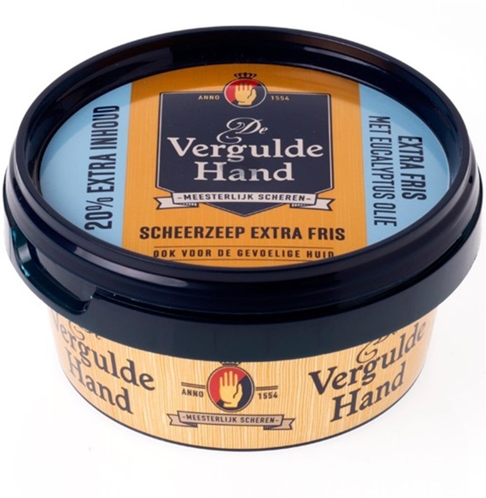 DE VERGULDE HAND KASELİ TIRAŞ SABUNU 75GR OKALİPTUS