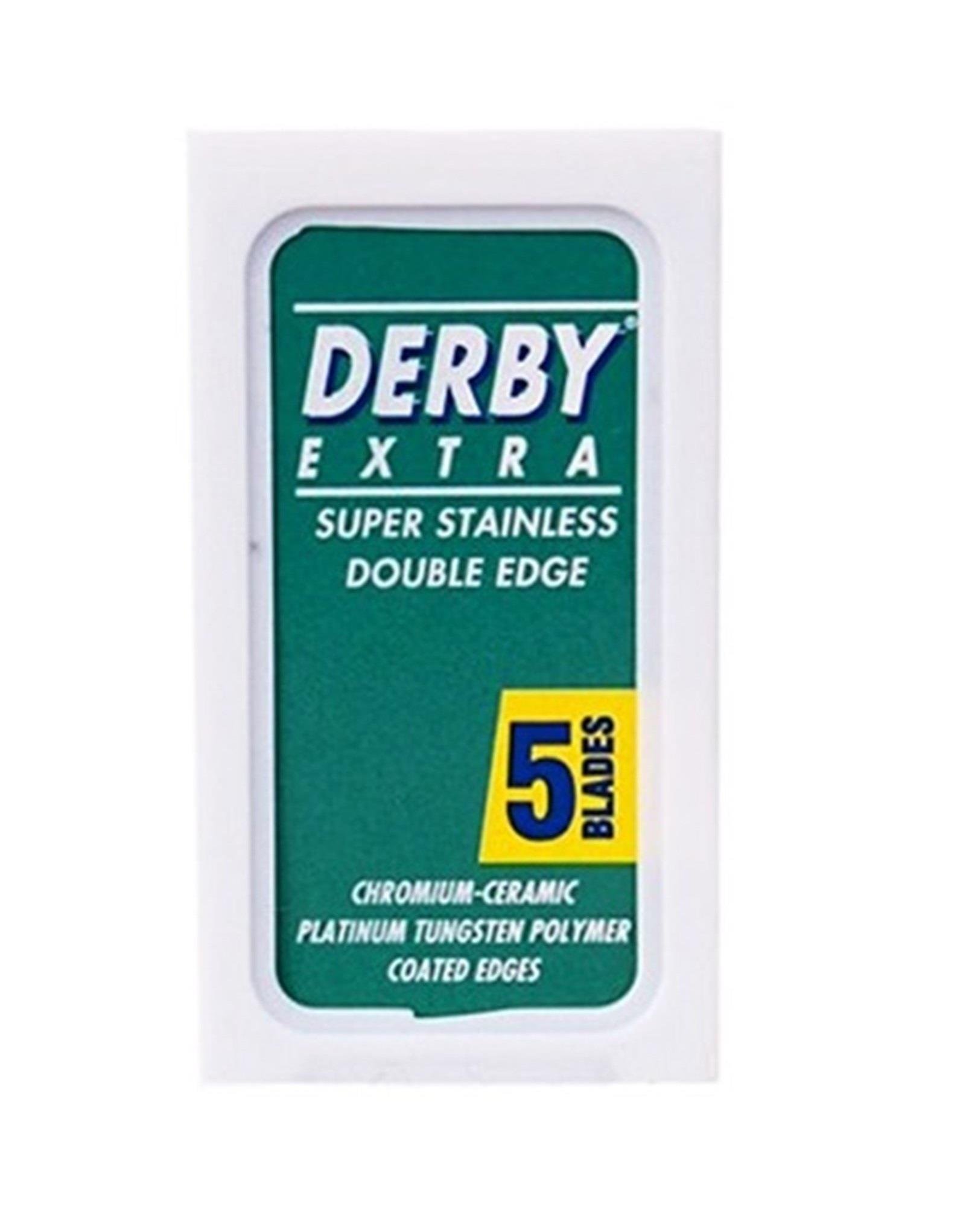 DERBY EXTRA ÇİFT KENAR TIRAŞ JİLETİ 5'Lİ (EU PACK)