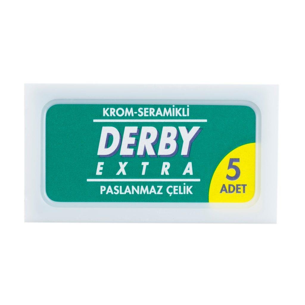 DERBY EXTRA ÇİFT KENAR TIRAŞ JİLETİ 5'Lİ (ESKİ ÜRETİM)