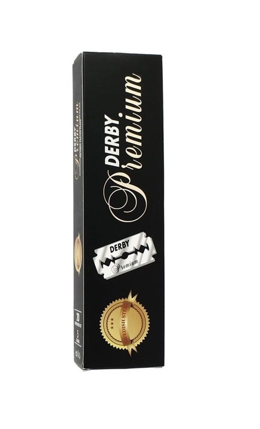 DERBY PREMIUM SWEDISH  ÇİFT KENAR TIRAŞ JİLETİ  100LÜ