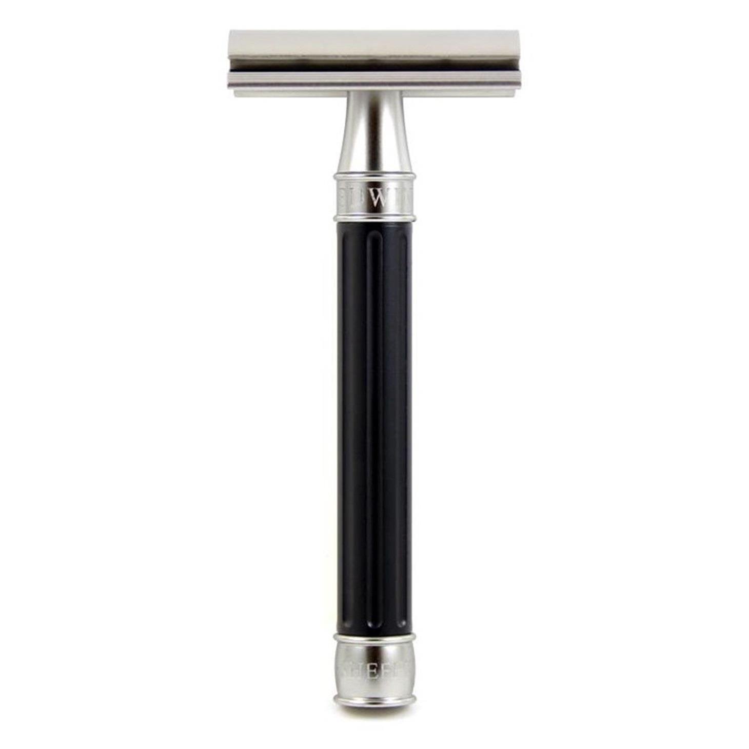 EDWIN JAGGER 3ONE6 ÇELİK KLASİK TIRAŞ ALETİ DESSGA6BL ÇİZGİLİ SİYAH