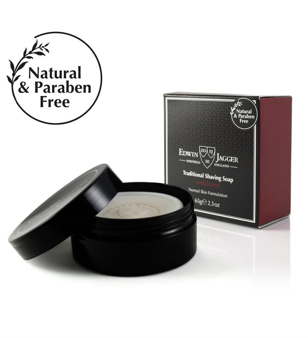 EDWIN JAGGER TIRAŞ SABUNU 65GR PLASTİK KASELI SANDAL