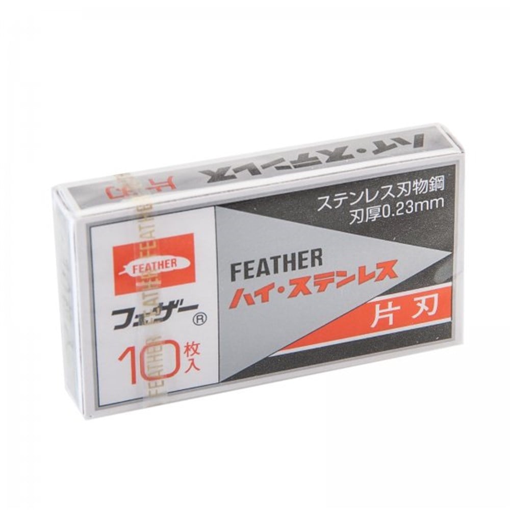 FEATHER HI-STAINLESS FHS-10 TEK KENAR TIRAŞ JİLETİ 10LU
