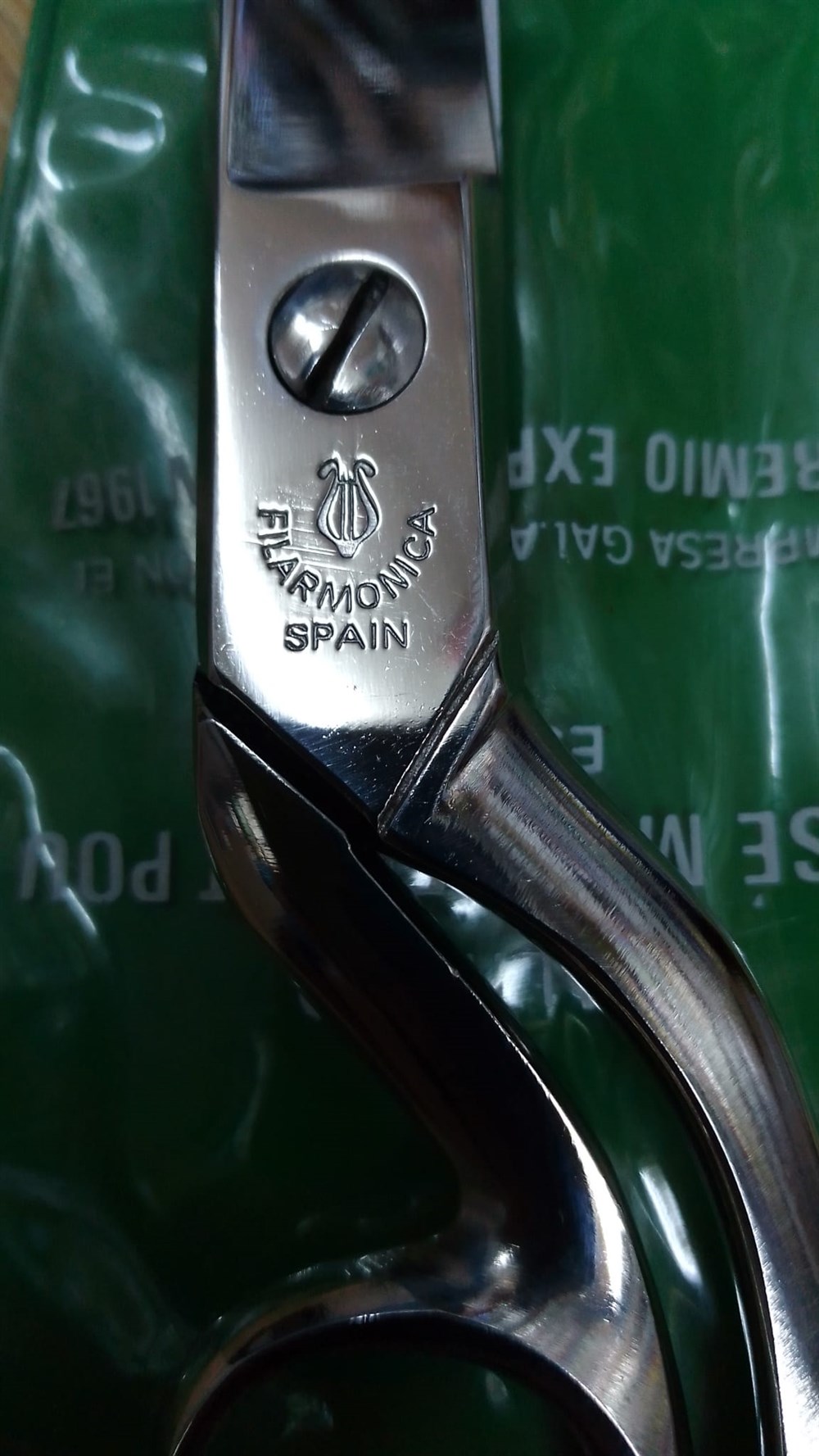 FILARMONICA JMP ÖZEL SERİ EL YAPIMI ÇELİK KUMAŞ MAKASI/BÜYÜK