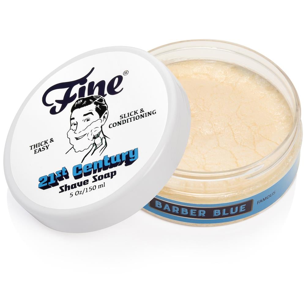 FINE ACCOUTREMENTS KASELİ TIRAŞ SABUNU 150ML BARBER BLUE